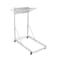 Adiroffice Vertical File Rolling Stand for Blueprints, White ADI613-WHI - alternate 6